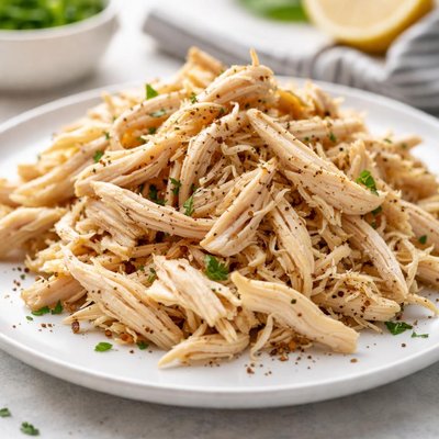 Shredded chicken