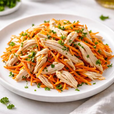 鸡丝胡萝卜