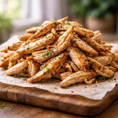 Shredded chicken tenders