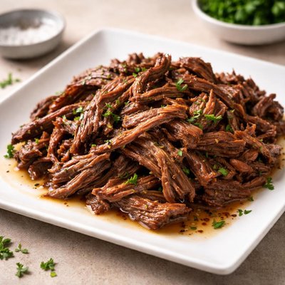 Shredded chuck roast