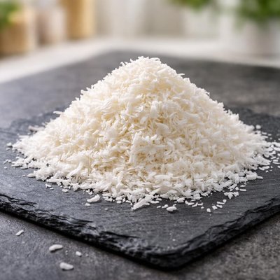 Shredded coconut flakes