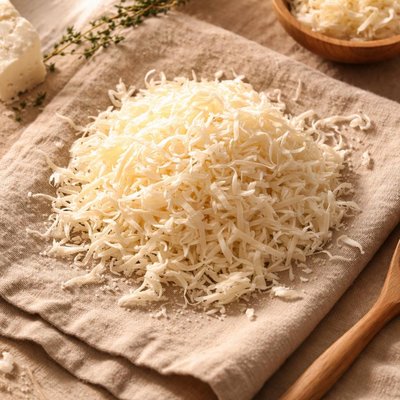 Shredded goat cheese