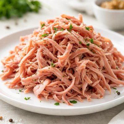 Jamón desmenuzado