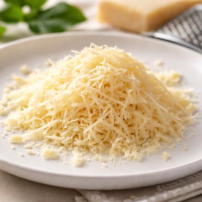 Shredded parmesan cheese