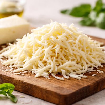Shredded part skim mozzarella cheese