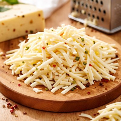 Shredded pepper jack