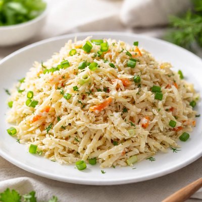 Shredded potato salad