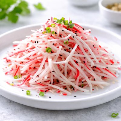 Shredded radish