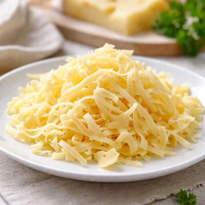 Shredded swiss cheese