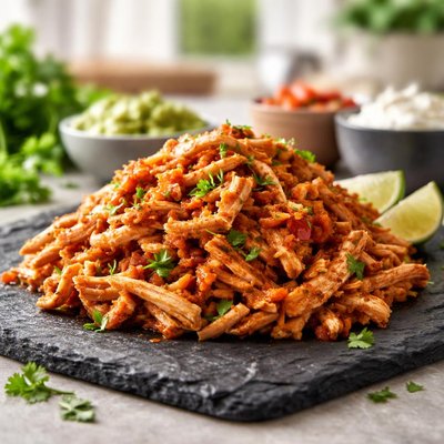 Shredded taco chicken