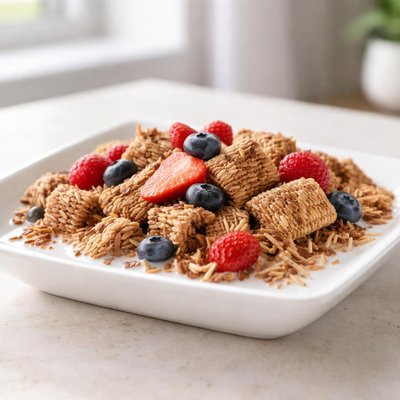 Shredded wheat and bran