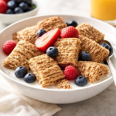 Shredded wheat cereal