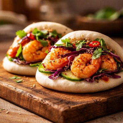 Shrimp bao