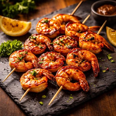Shrimp barbecue