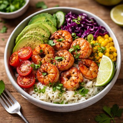 Shrimp bowl