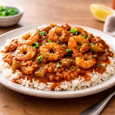 Shrimp etouffee