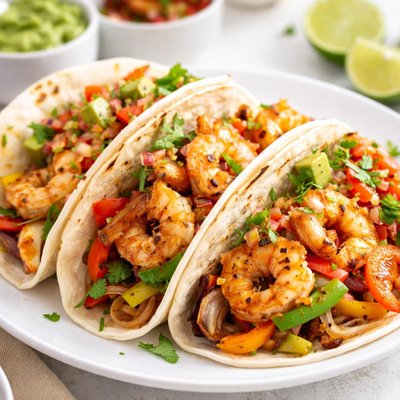 Shrimp fajita