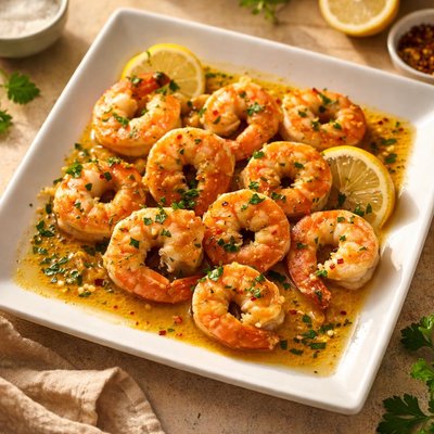 Shrimp in butter