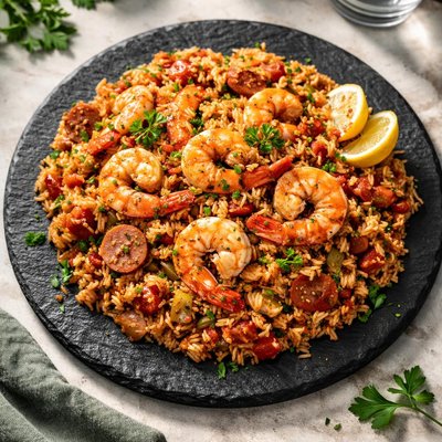Shrimp jambalaya