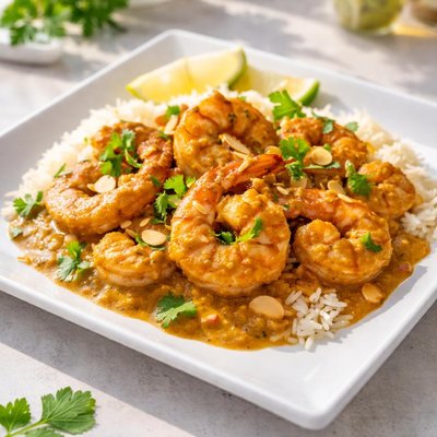 Shrimp korma