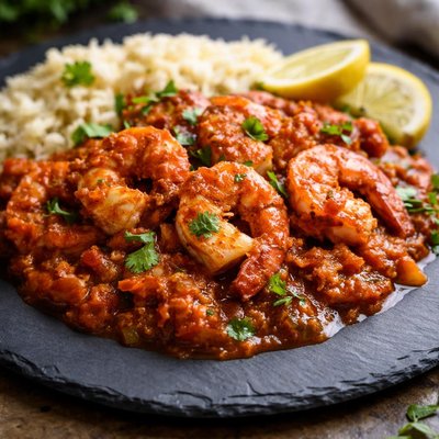 Shrimp masala