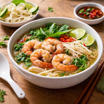 Shrimp pho