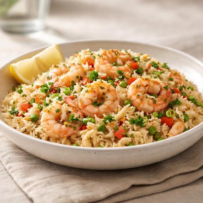 Shrimp pilaf