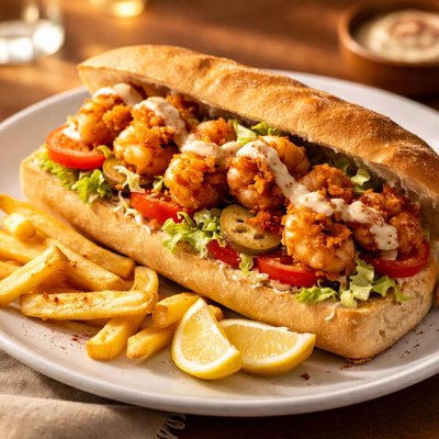 Shrimp po boy