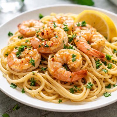 Shrimp scampi