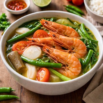 Shrimp sinigang