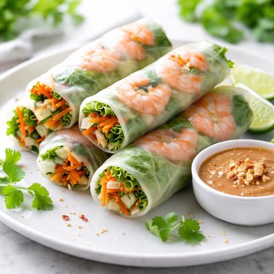 Shrimp spring roll