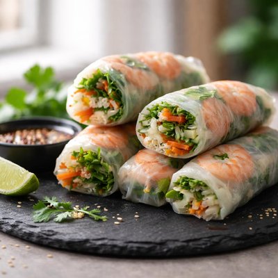 Shrimp summer roll