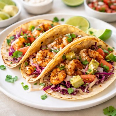 Shrimp tacos