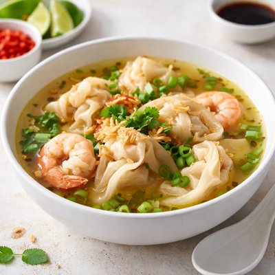 Shrimp wonton soup