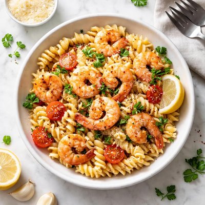 Shrimps fusilli