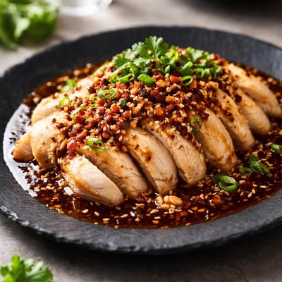 Sichuan poached chicken