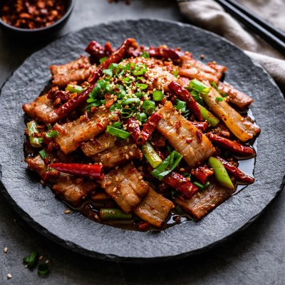 Sichuan pork