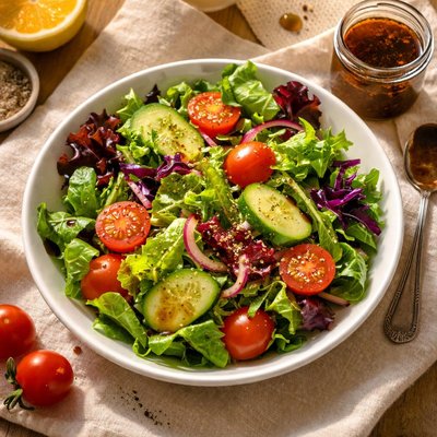 Side salad balsamic dressing