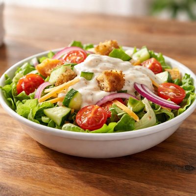Side salad with ranch texas roadhouse