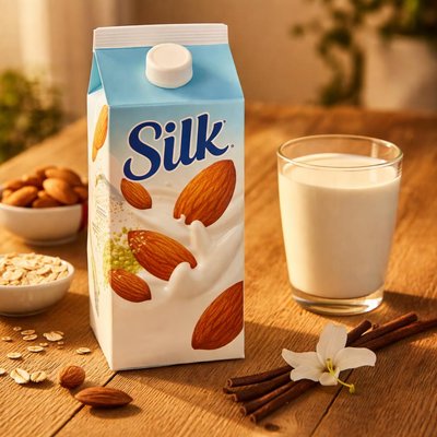 Silk almond vanilla no sugar