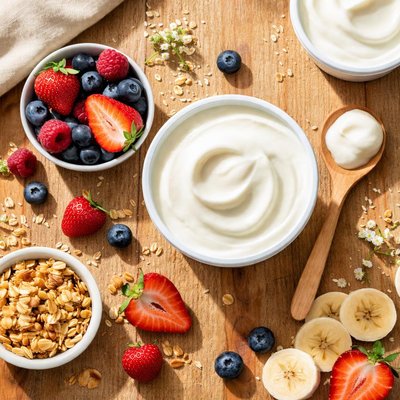 Silk probiotic yoghurt