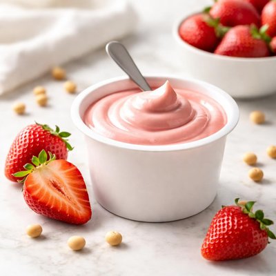 Silk strawberry soy yogurt