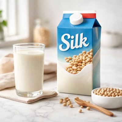 Silk unseeetened soy milk