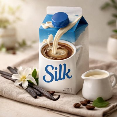 Silk vanilla creamer