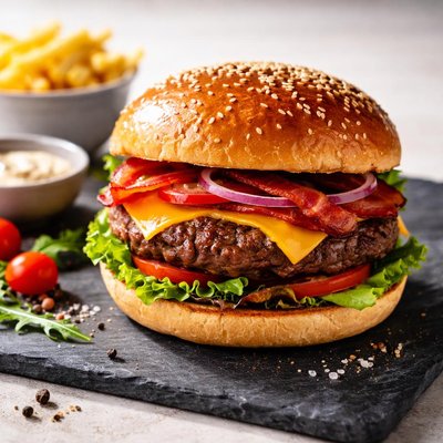 牛肉汉堡