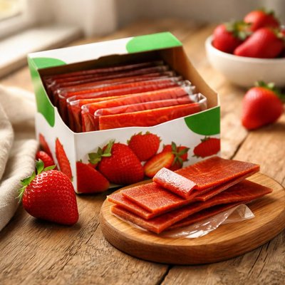 Simply nature strawberry fruit strips