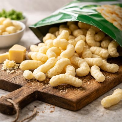 Simply nature white cheddar puffs