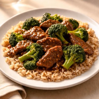 Simply steamers beef and broccoli