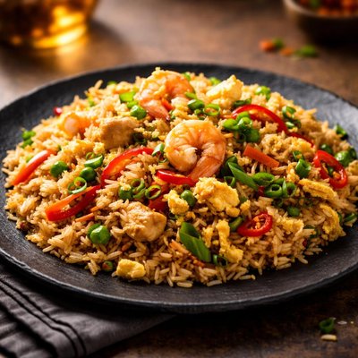 Singapor fried rice