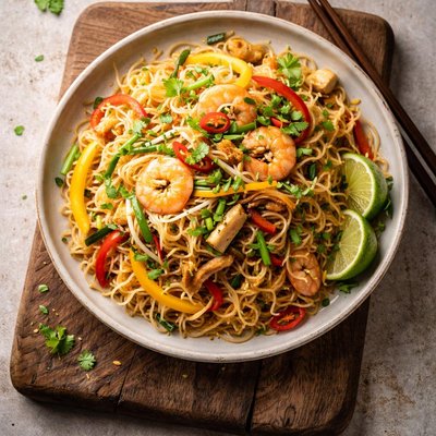 Singapore style noodles